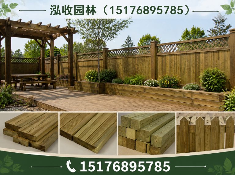 荆州塑木地板展示图